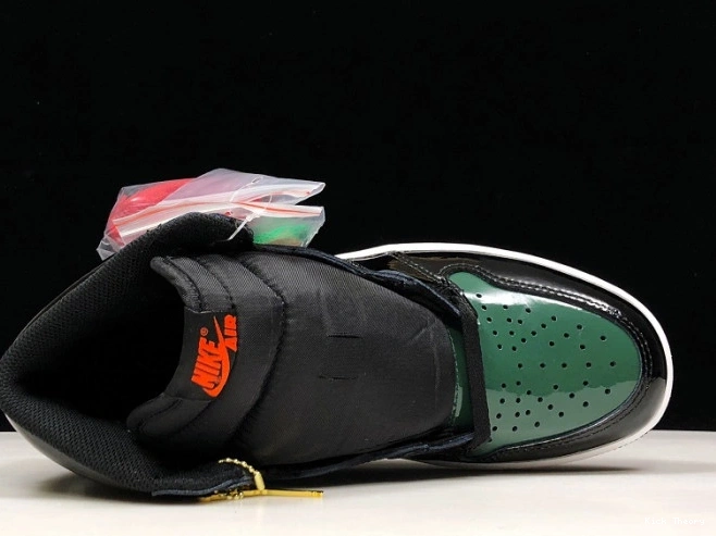 Kicktheory Team Air Retro Orange-Fir Black OG Jordan SoleFly High 1 x AV3905-038 0822